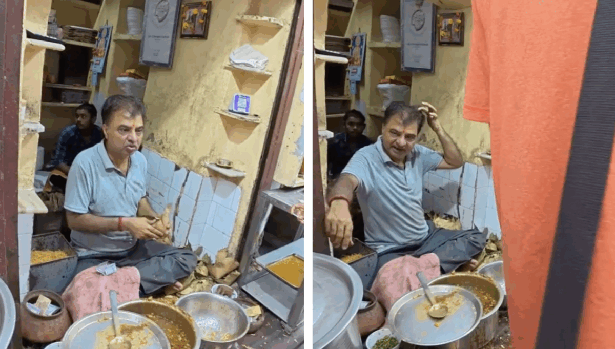 Ionuț Lenghel testează street food în India