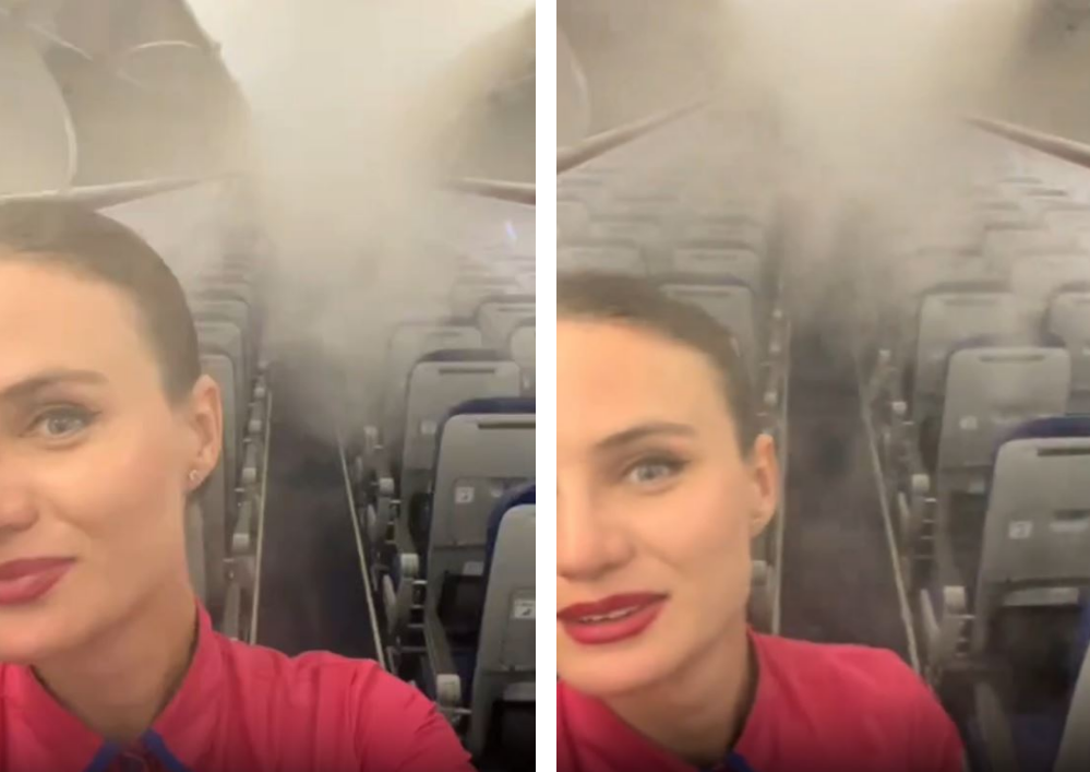 Fenomenul inedit care are loc în avion, dar puțini pasageri știu despre el. Ce este „norul misterios” filmat de o stewardesă