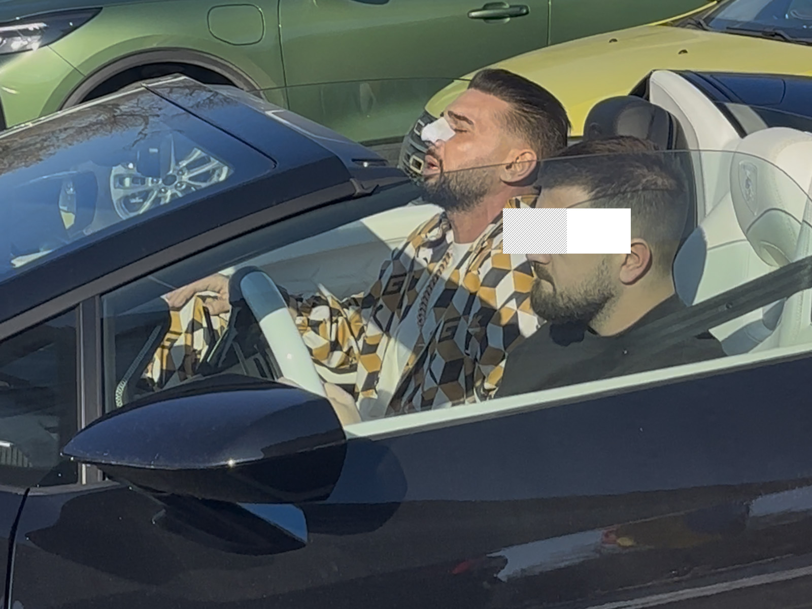 Dorian Popa a ieșit la plimbare cu Lamborghiniul Huracan