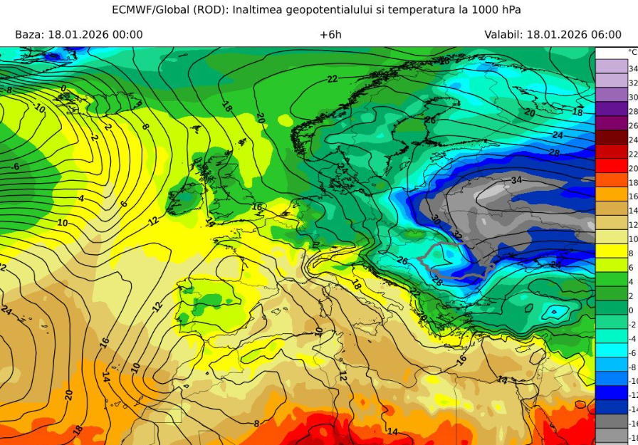 Fenomen meteo rar deasupra României