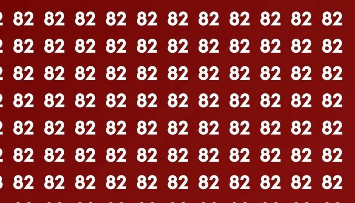 Imagine Stire Test de inteligență | Poți vedea unde se ascunde numărul 28 printre multitudinea de 82, în doar 5 secunde? | 2review.ro