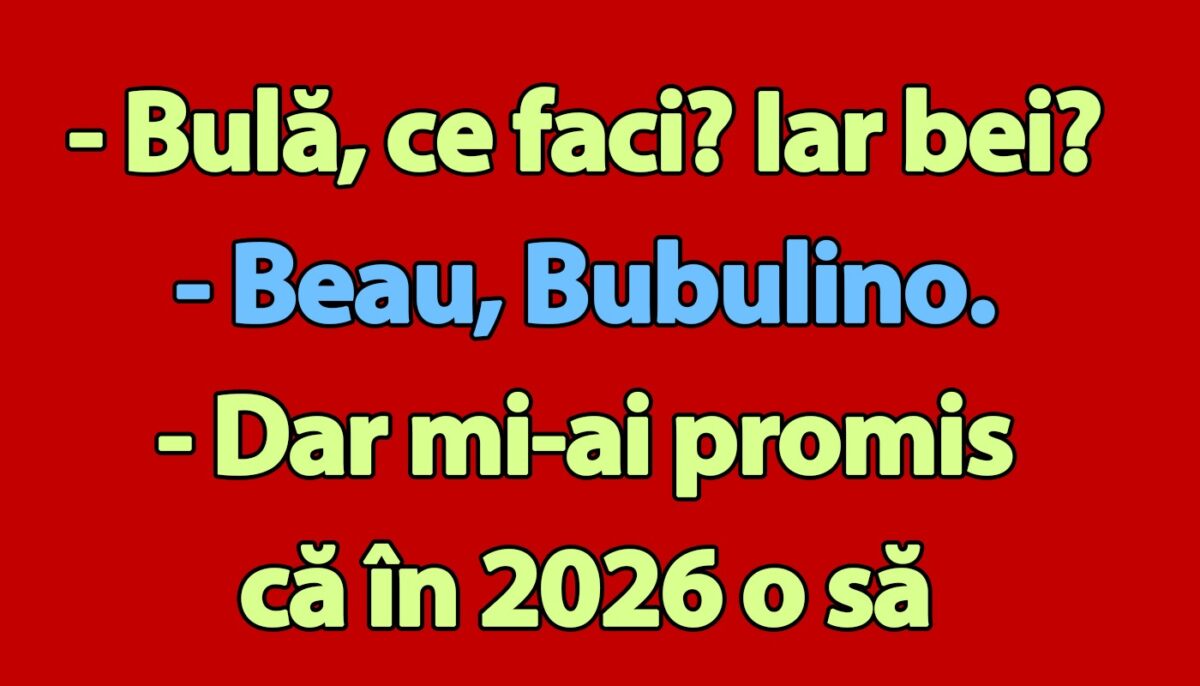 Imagine Stire BANC | Bulă și rezoluția pentru 2026 | 2review.ro