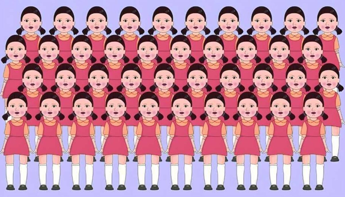 Imagine Stire Test de inteligență | În doar 7 secunde, identificați care fată este diferită de toate celelalte | 2review.ro