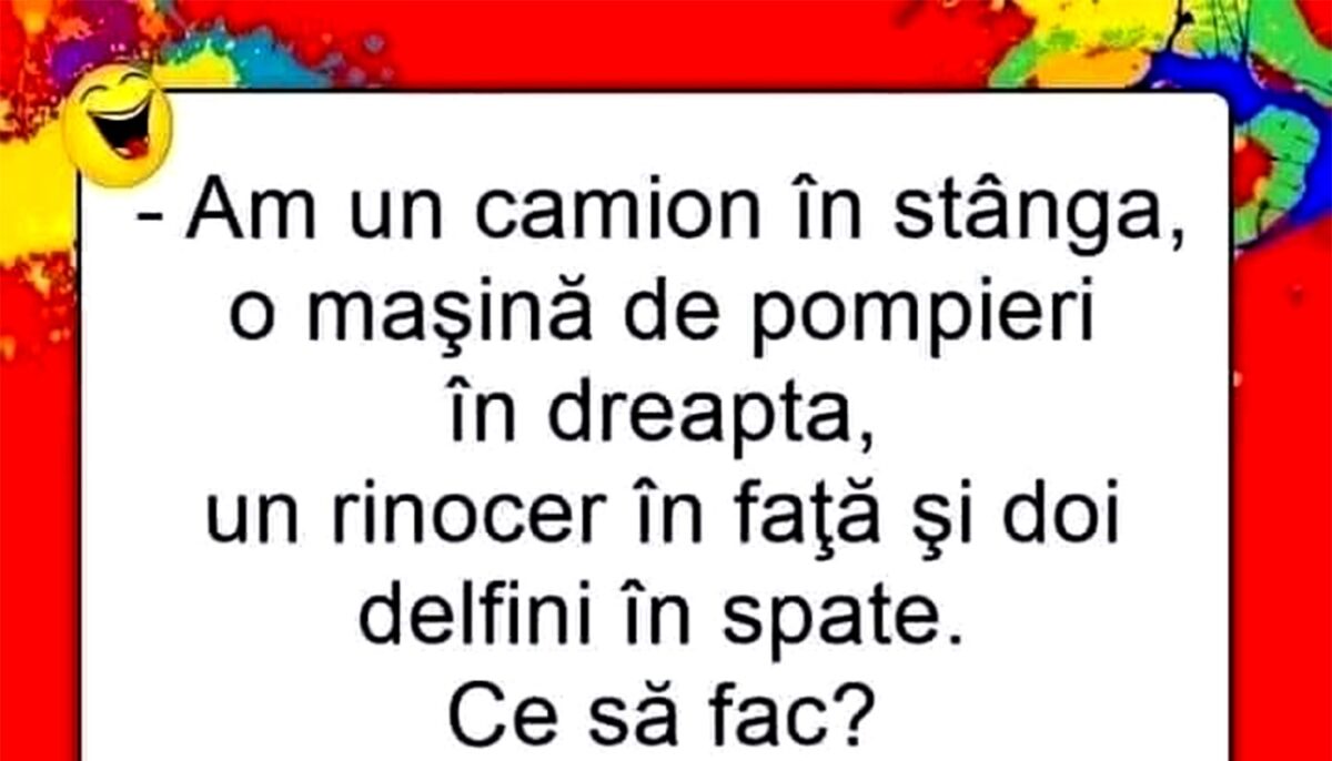 Imagine Stire Bancul sfârșitului de săptămână | „Am un camion în stânga, o mașină de pompieri în dreapta..” | 2review.ro