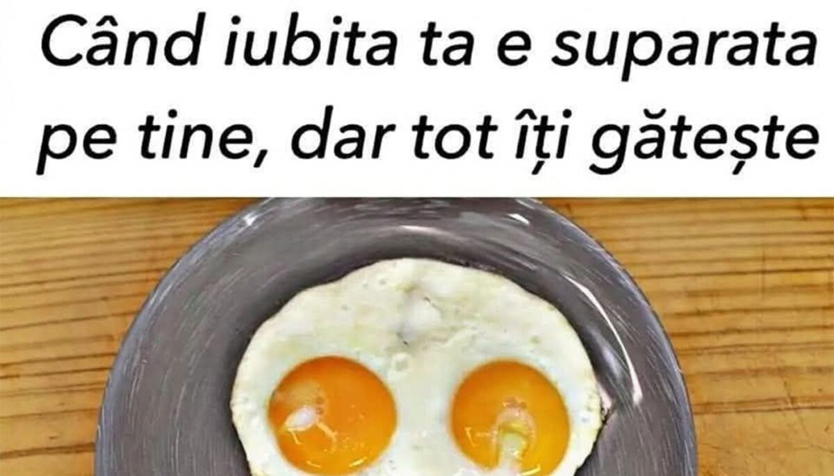 Imagine Stire Bancul de weekend | Când iubita e supărată pe tine, dar tot îți gătește | 2review.ro