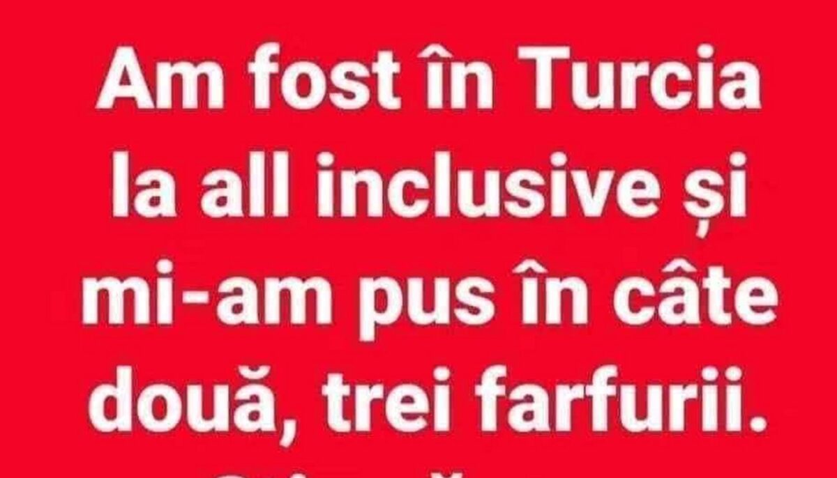 Imagine Stire BANCUL ZILEI | De ce își umple românii farfuriile la all-inclusive în Turcia, de fapt | 2review.ro