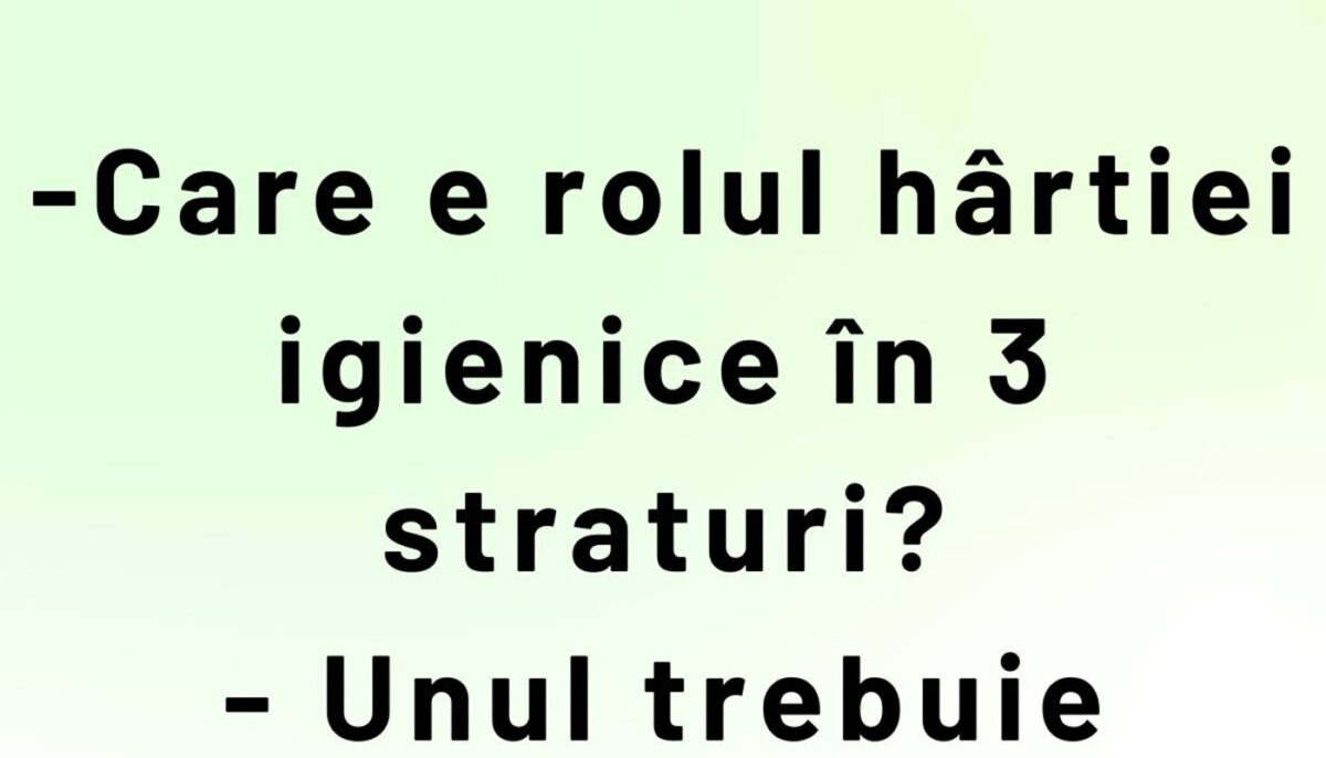 Imagine Stire BANCUL ZILEI | Care e rolul hârtiei igienice cu 3 straturi, de fapt | 2review.ro