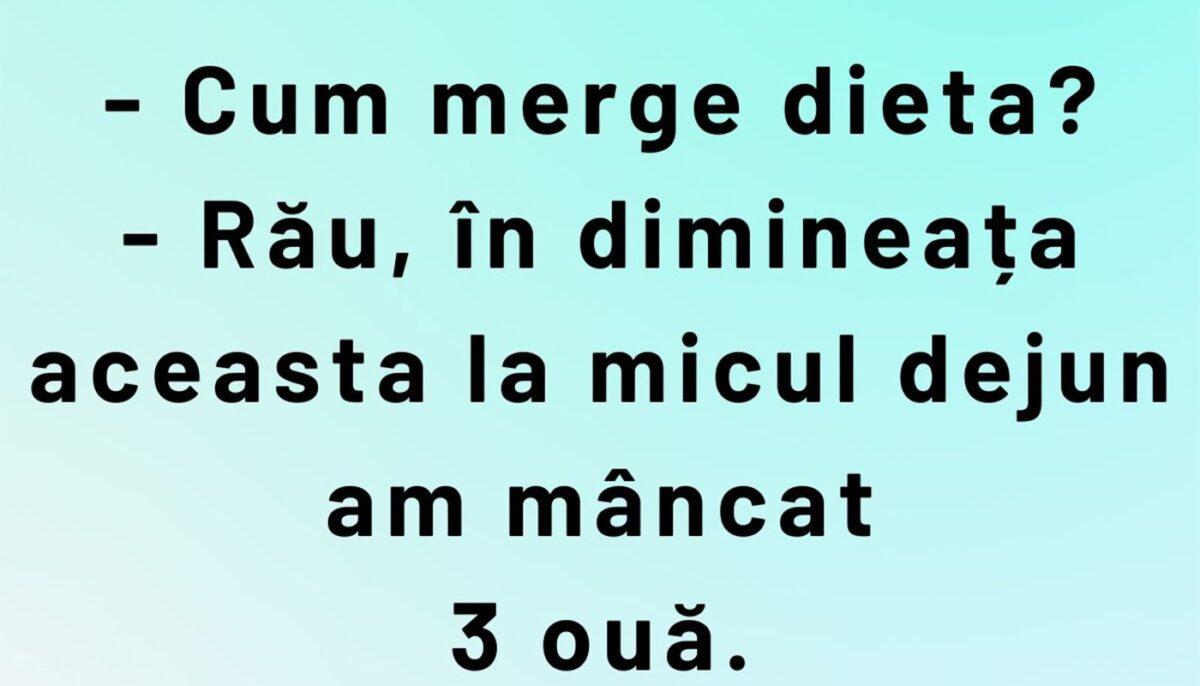 Imagine Stire Bancul de joi | Dieta de după Anul Nou | 2review.ro