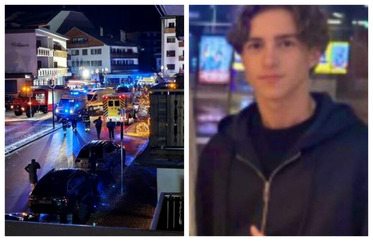 El este românul de 18 ani care a murit în tragedia din Crans-Montana. Ieșise cu prietenii în seara de Revelion