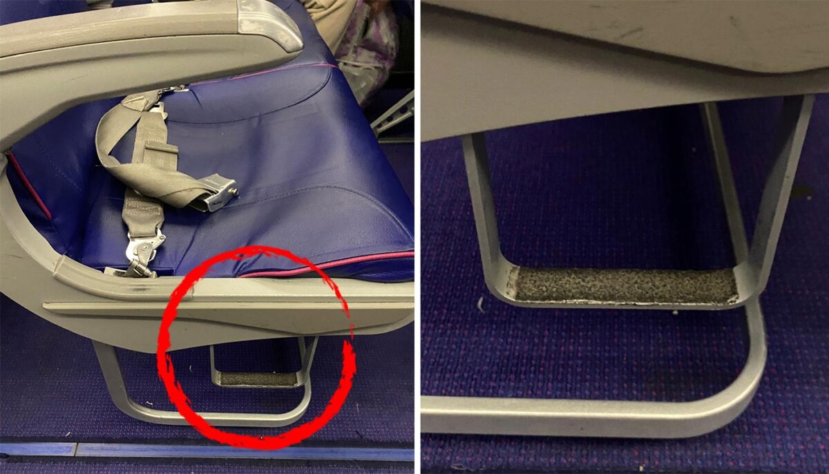 La ce folosește scărița de sub scaunele din avioane, de fapt. Puțini români cunosc acest lucru