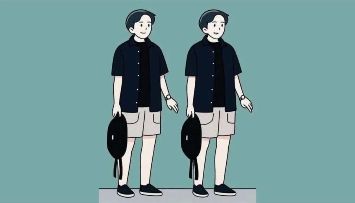 Imagine Stire Test de logică | Acești doi tineri par identici, dar nu sunt. Găsiți singura diferență dintre ei! | 2review.ro