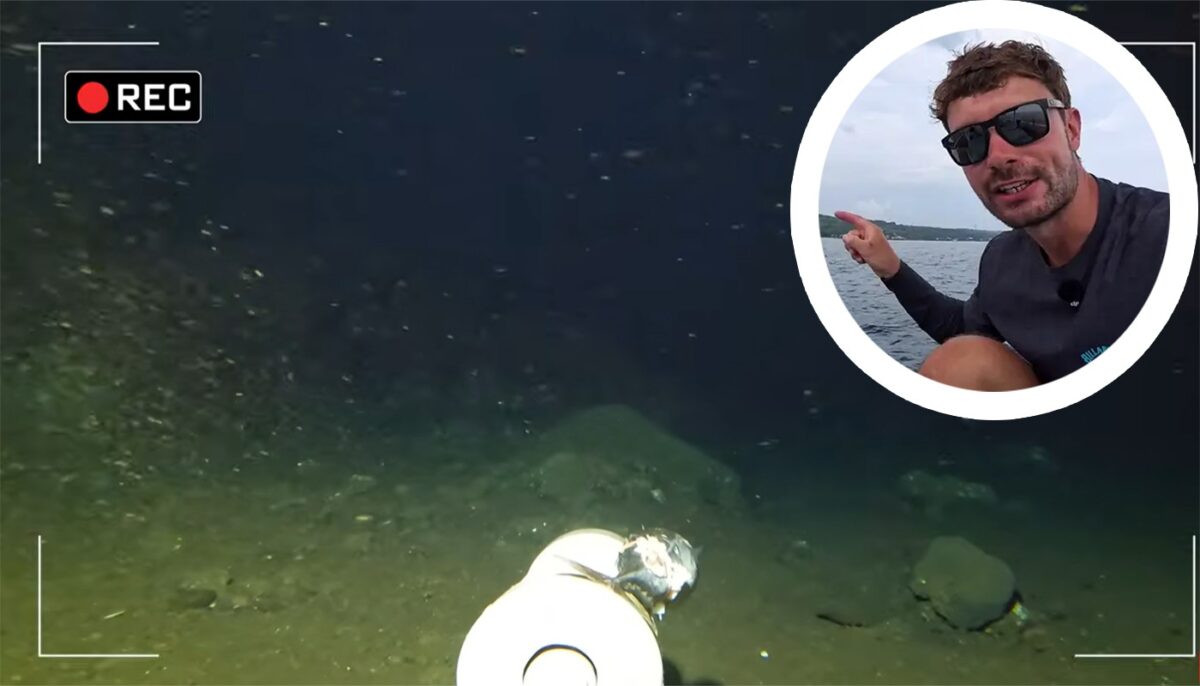 Acest vlogger a aruncat o cameră GoPro în mare și a filmat ceva UNIC în istoria omenirii. Acestea sunt imaginile