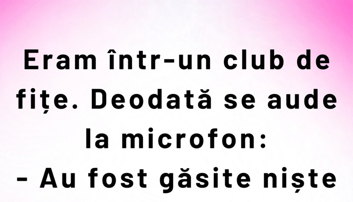 Imagine Stire BANCUL ZILEI | Eram într-un club de fițe | 2review.ro