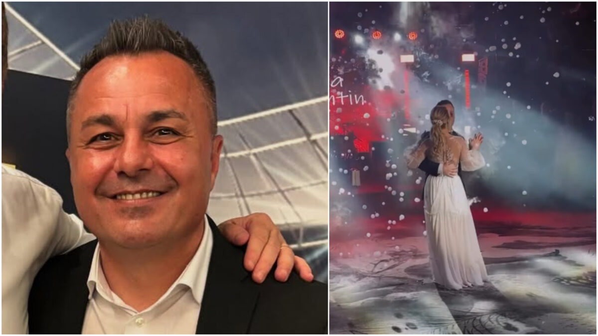 Imagine Stire Primele imagini de la nunta lui Florentin Petre. Fostul dinamovist s-a căsătorit a treia oară | 2review.ro