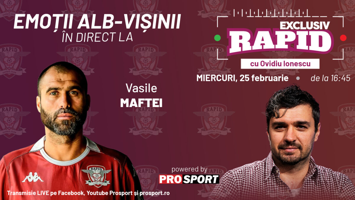 Imagine Stire „EXCLUSIV RAPID” – înainte de meciurile cu Slobozia și Craiova | 2review.ro