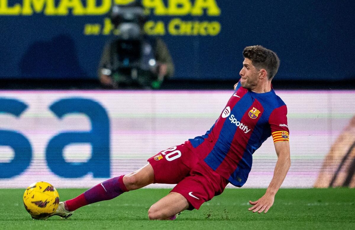 Cum arată Coral Simanovich, soția fotbalistului Sergi Roberto. Cei doi sunt căsătoriți de 8 ani