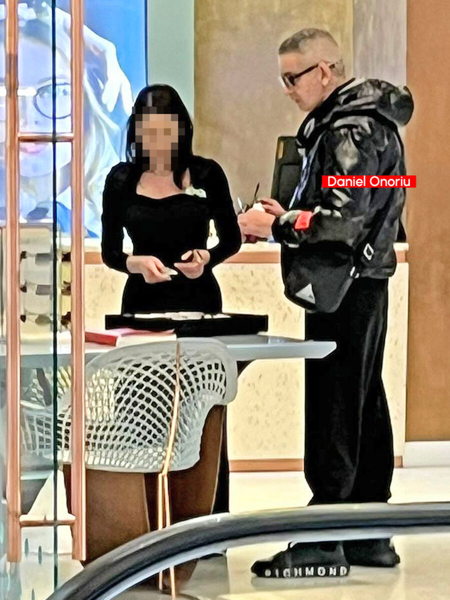 Daniel Onoriu se plimbă degajat prin mall după ce a fost eliberat condiționat din închisoare