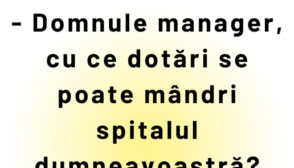 Imagine Stire Bancul sfârșitului de săptămână | Dotări spitalicești | 2review.ro