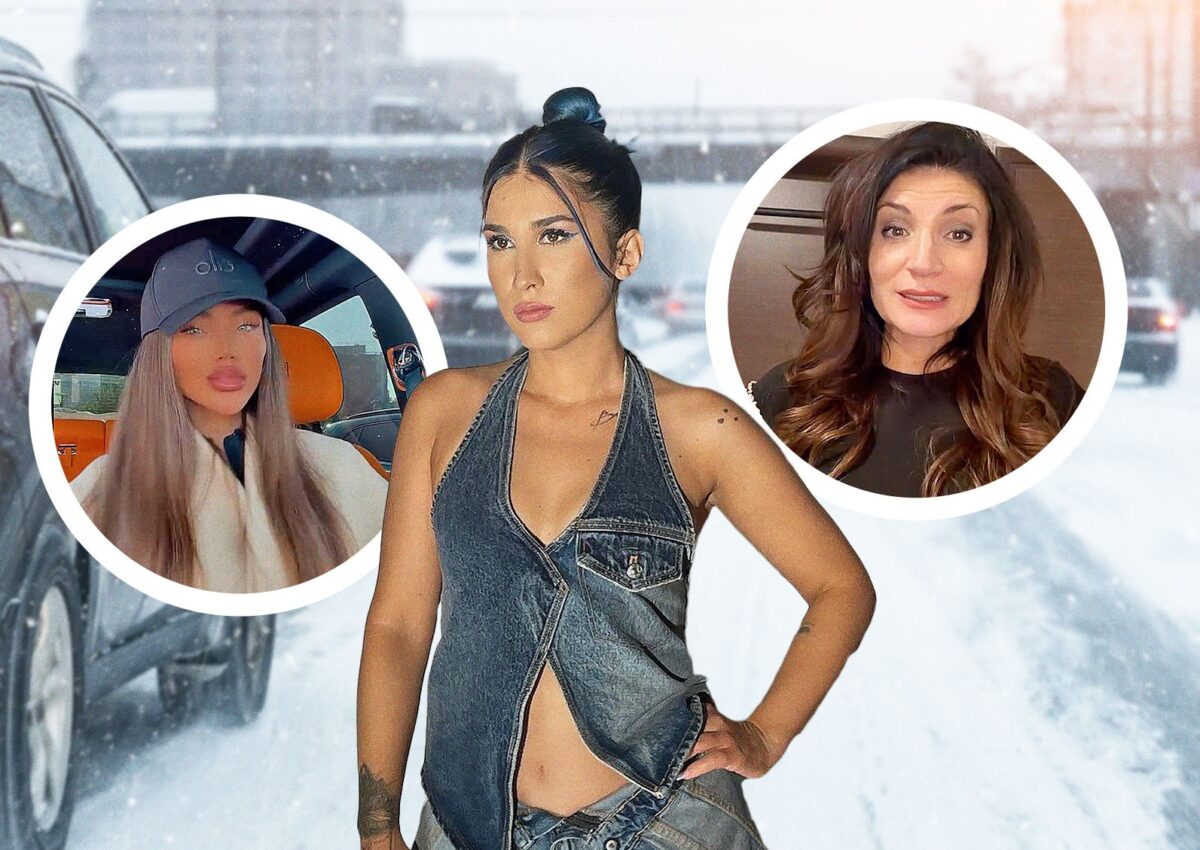 Imagine Stire Bianca Drăgușanu, Adda și Ioana Ginghină, cu nervii întinși la maximum după ninsorile care au paralizat România: „Am rămas pe autostradă!” | 2review.ro