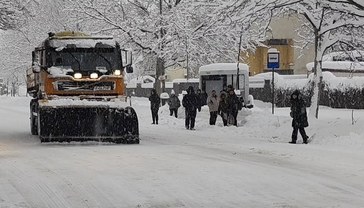 A fost ultima ninsoare în București? Anunțul făcut de meteorologii Accuweather