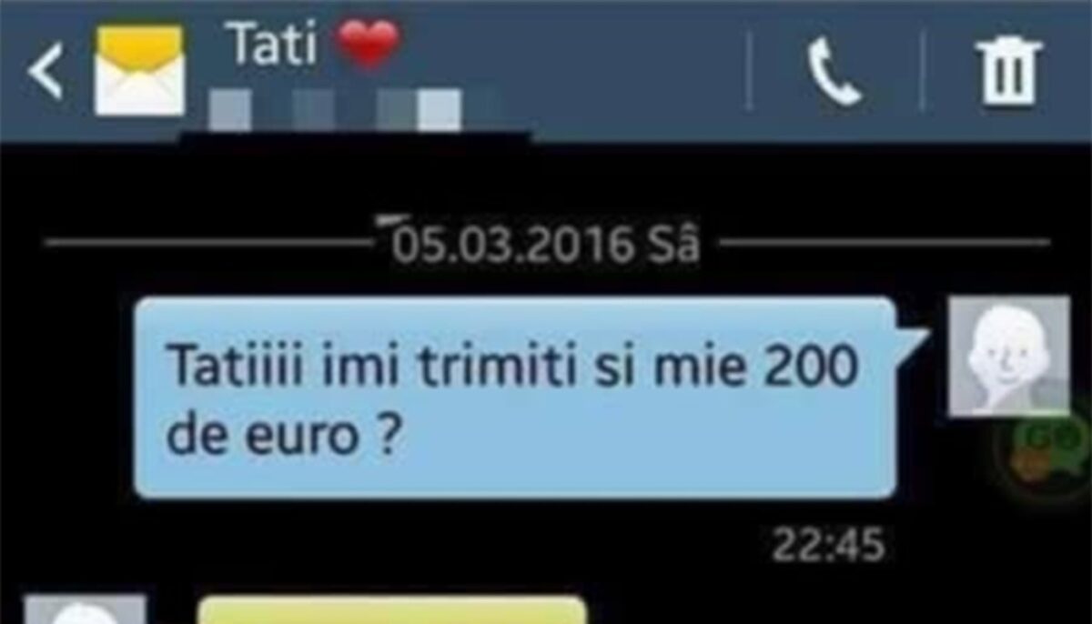 Imagine Stire BANCUL ZILEI | „Tati, îmi trimiți și mie 200 de euro?” | 2review.ro