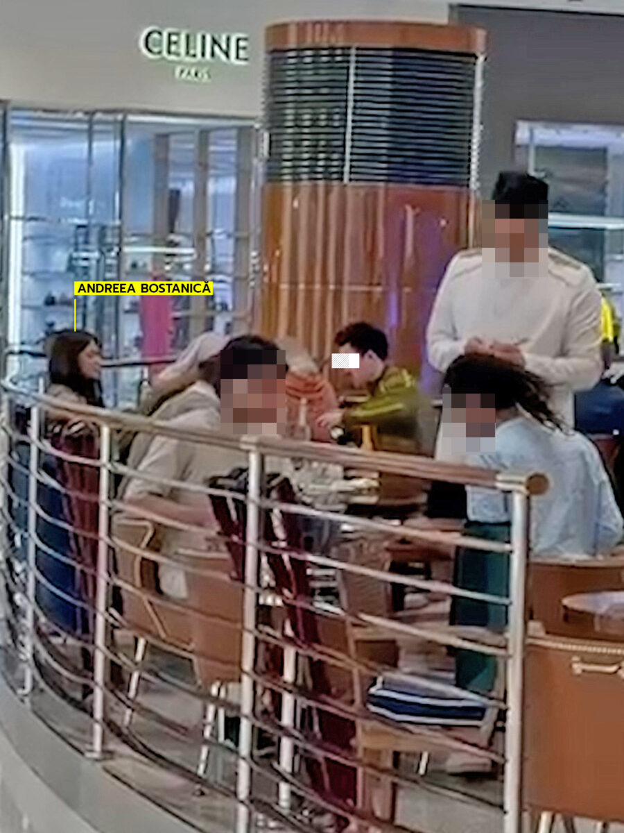 Andreea Bostănică a fost surprinsă în mall Dubai alături de un bărbat misterios