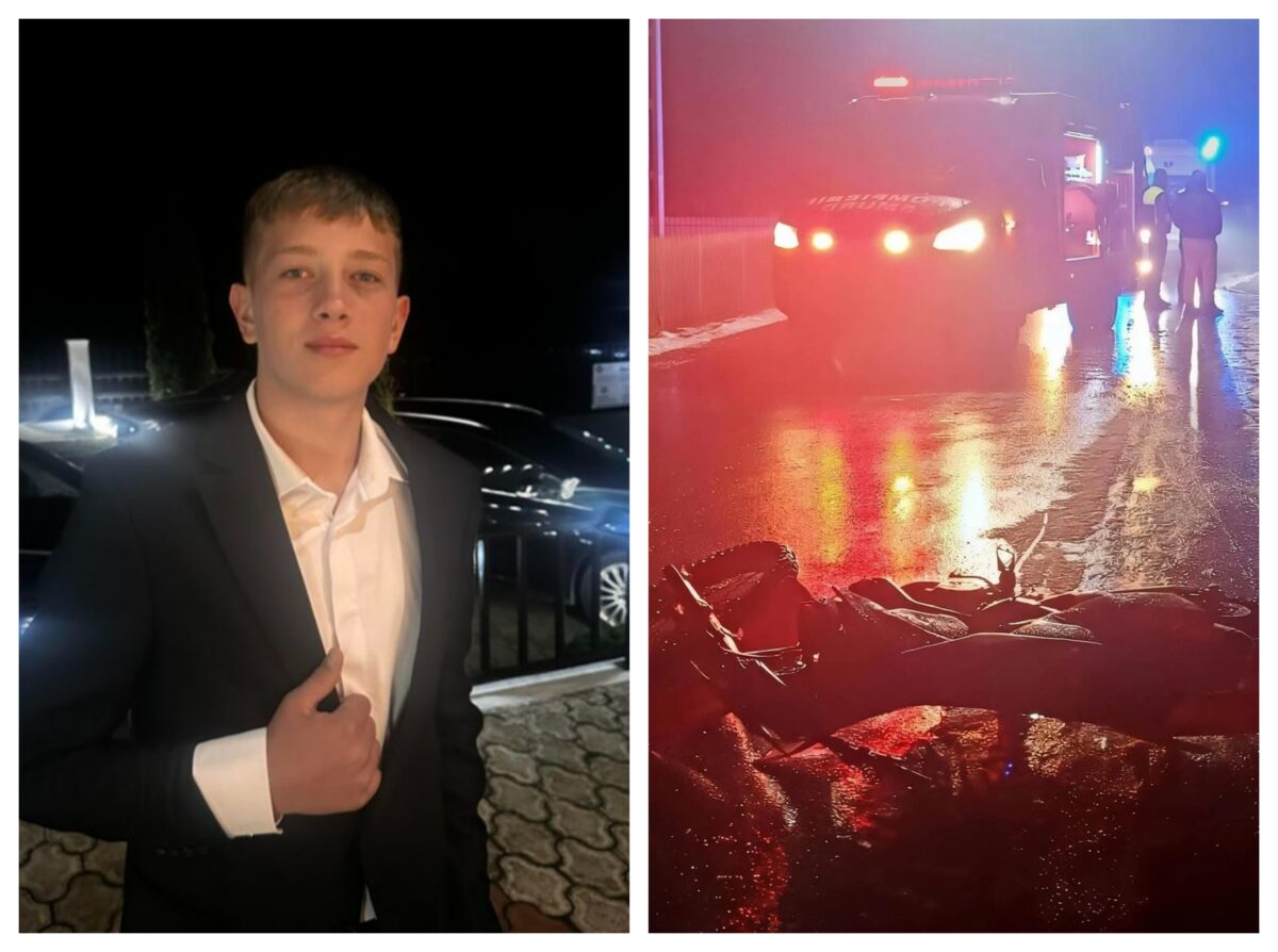 Eduard Calinciuc, un adolescent de 16 ani, a murit după un accident cu motocicleta. Familia și apropiații sunt devastați: ”Prea repede ai plecat”