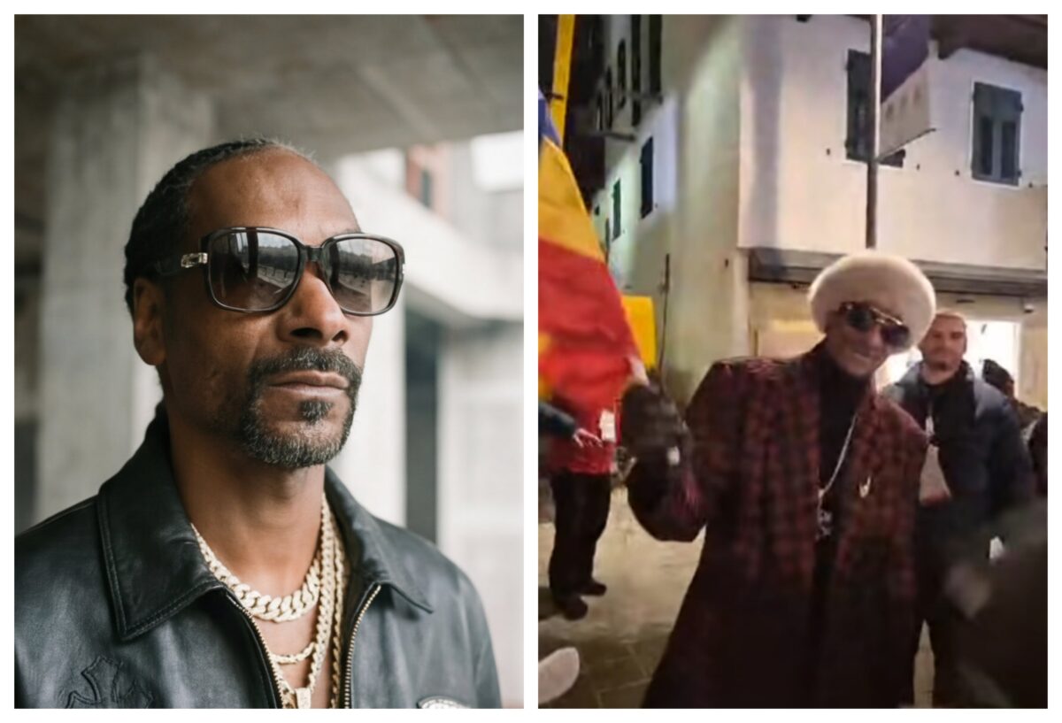 Imagine Stire Cum a ajuns Snoop Dogg să fluture steagul României la deschiderea Jocurilor Olimpice de iarnă 2026. Imaginile s-au viralizat | 2review.ro