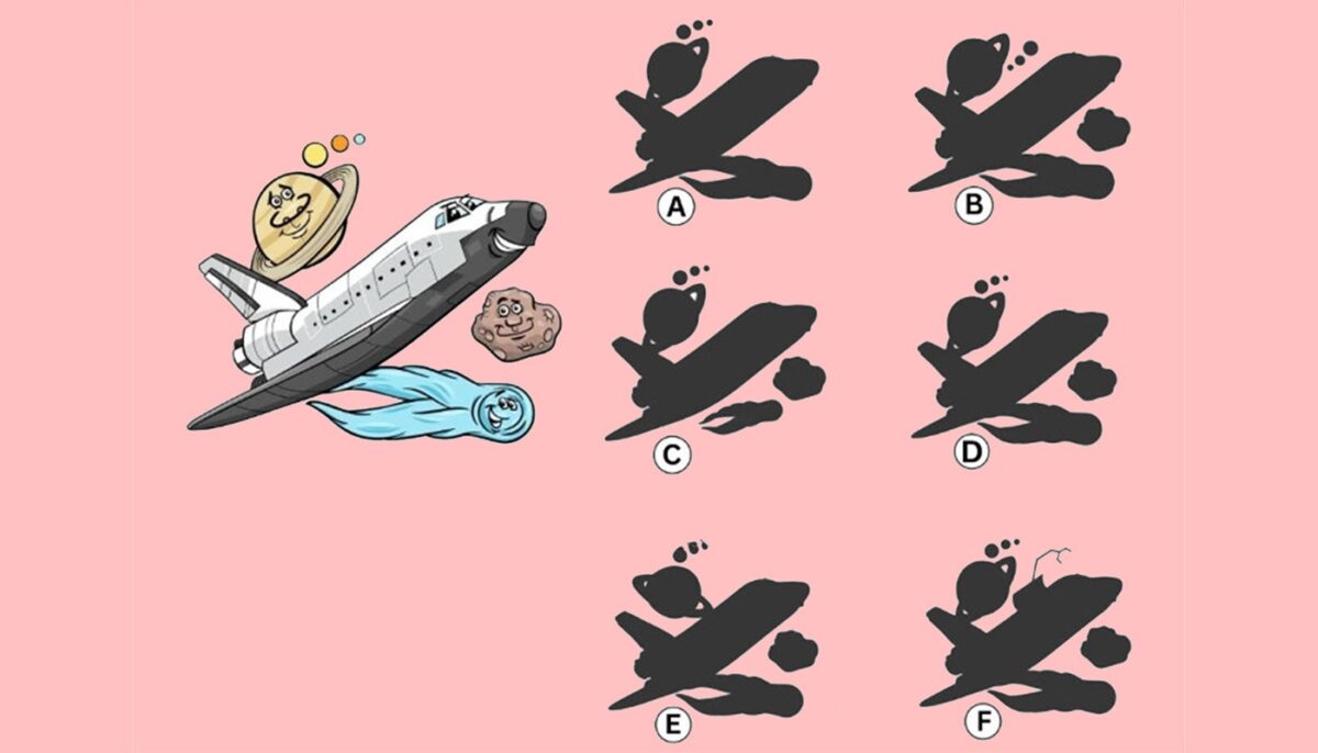 Imagine Stire Test de inteligență pentru genii | Identificați umbra corectă a avionului din imagine! | 2review.ro