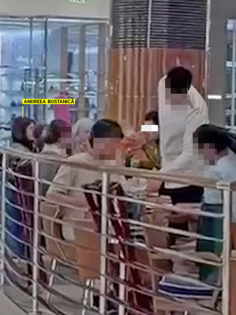 Andreea Bostănică a ieșit la o cafenea în mall Dubai