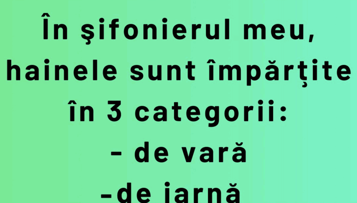 Imagine Stire BANC | Cele 3 categorii de haine din șifonierul fiecărui om | 2review.ro