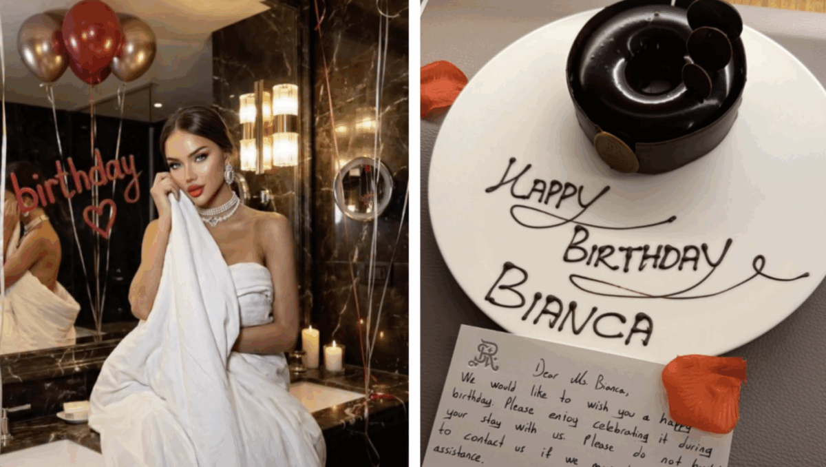 Imagine Stire Bianca Drăgușanu, aniversare plină de emoții! Ce surpriză i-a pregătit Gabi Bădălău | 2review.ro