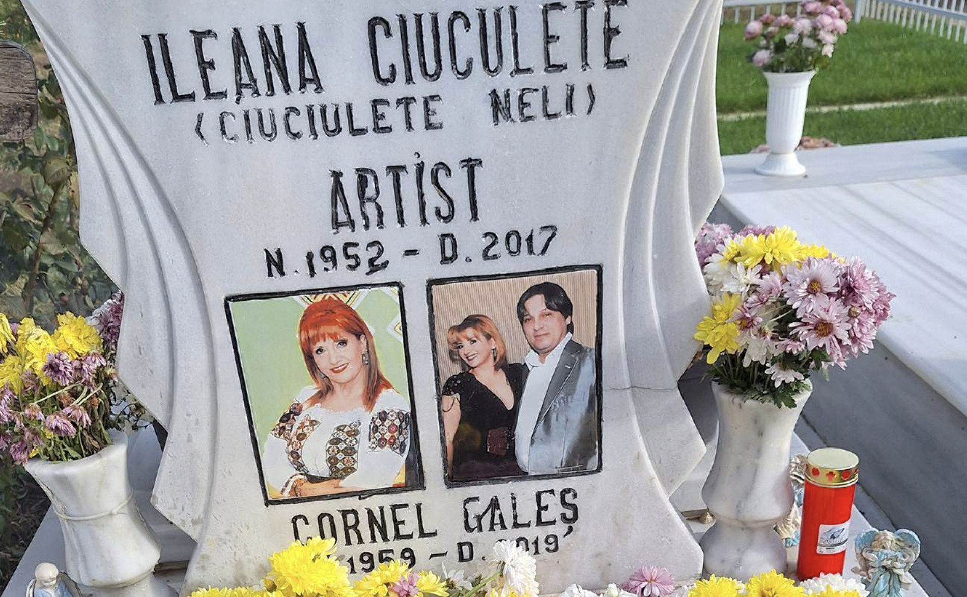 Cum arată mormântul Ilenei Ciuculete/foto: social media