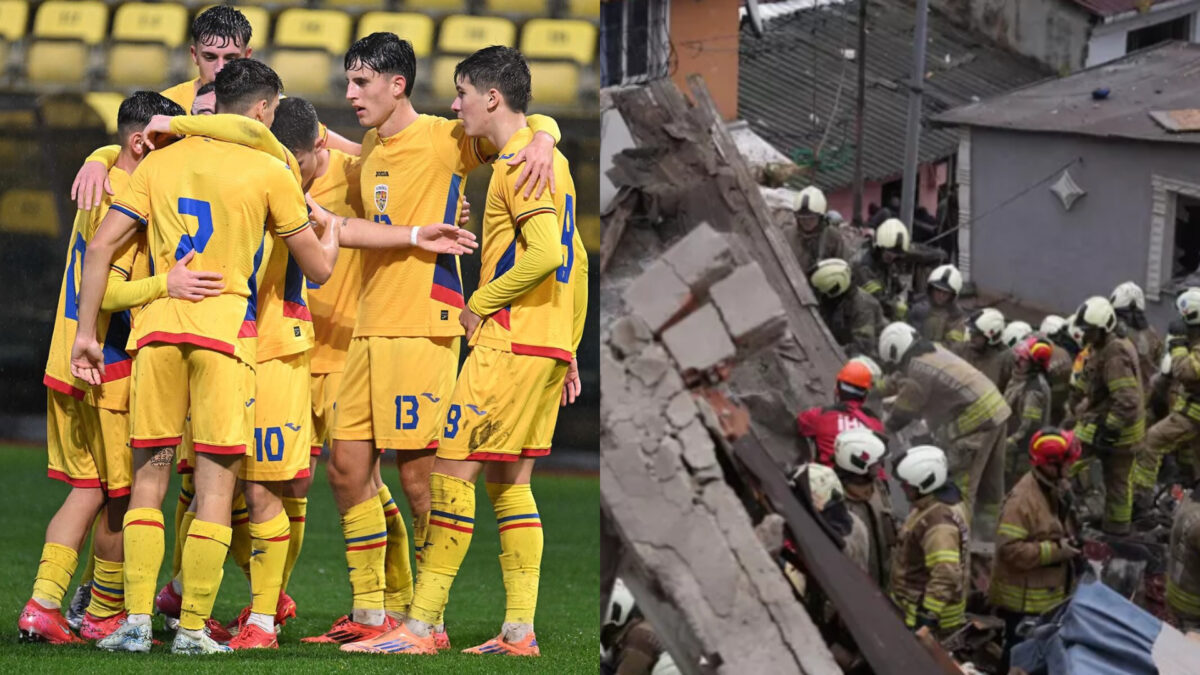 Imagine Stire Explozie în Turcia, înaintea meciului cu România, din barajul CM! Două clădiri s-au prăbușit | 2review.ro