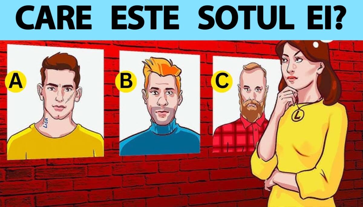 Imagine Stire TEST IQ exclusiv pentru genii | Care dintre acești 3 bărbați este soțul femeii din imagine? | 2review.ro