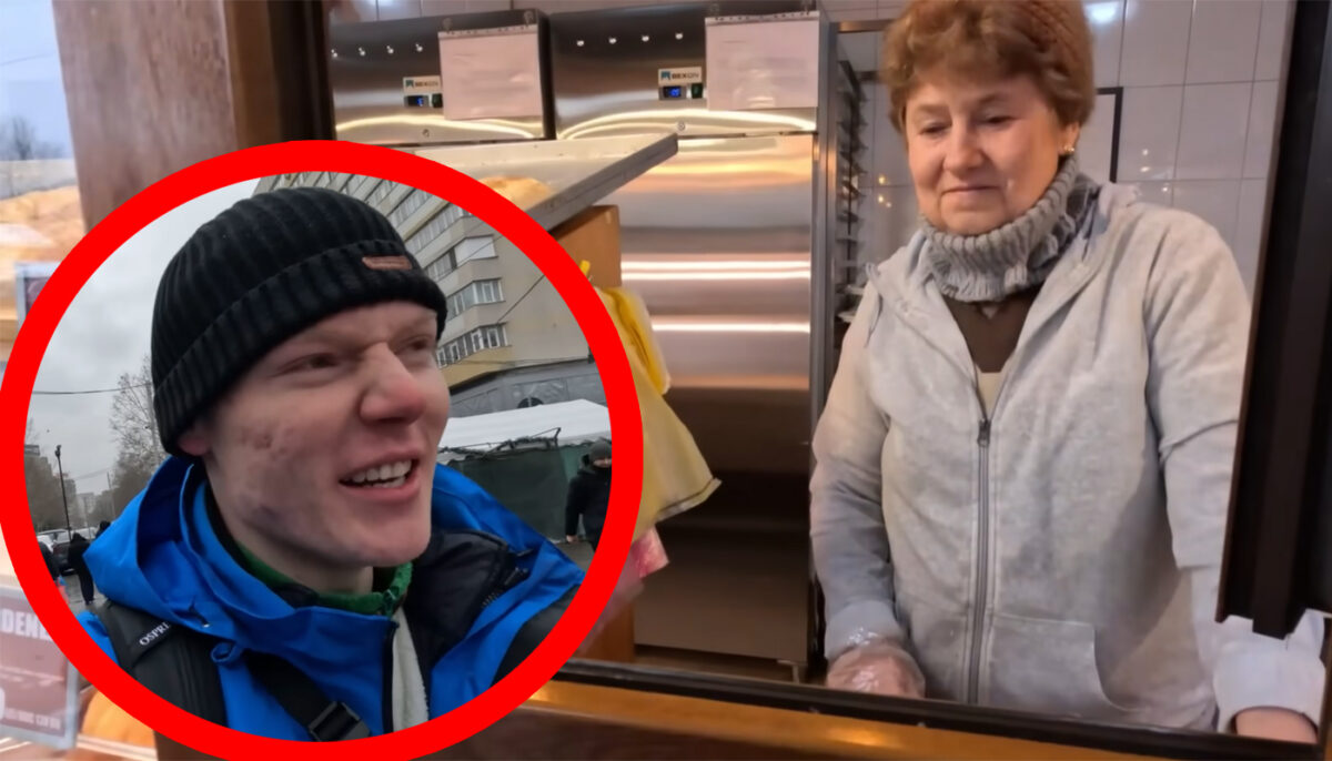 Imagini virale din Piața Obor, cu o vânzătoare de la gogoșărie și un turist din Danemarca. Cum i-a cerut 11 lei în limba engleză. Culmea, nu știa cum se zice la „unsprezece”, dar a improvizat