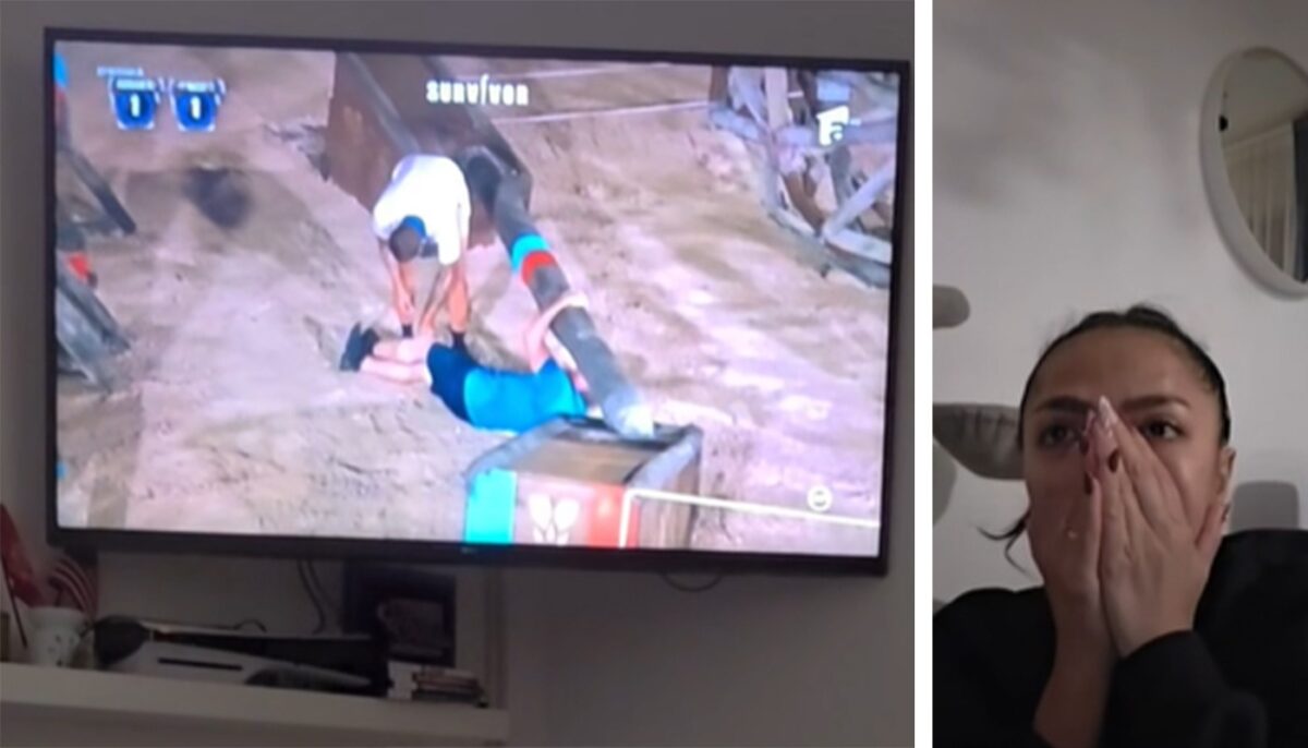 Imagini sfâșietoare. Cum a reacționat Bella Santiago când și-a văzut soțul accidentându-se grav la Survivor, azi-noapte