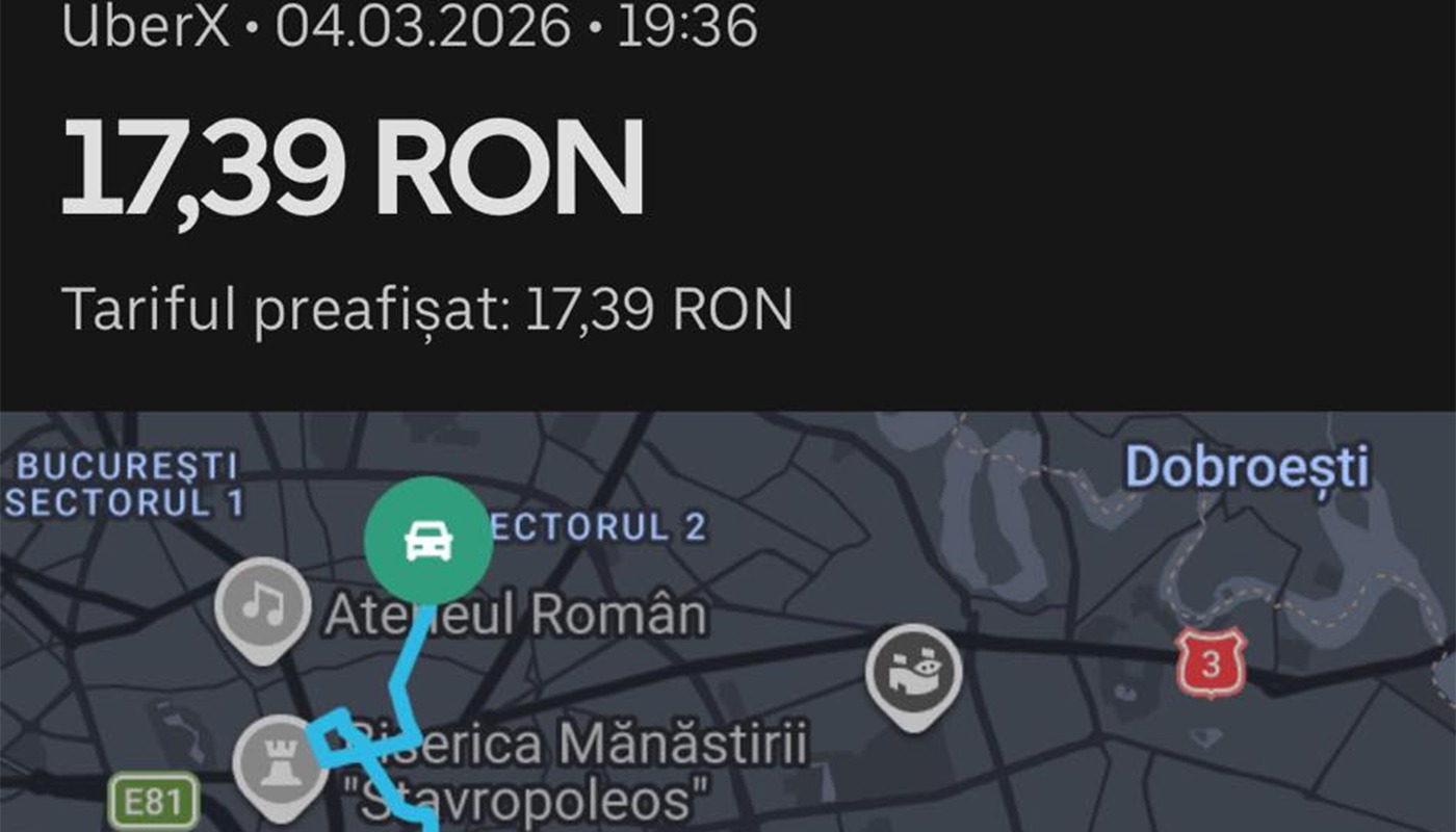 Cursă Uber
