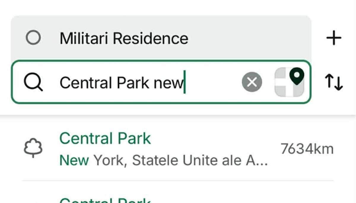Ce mesaj a primit un client BOLT care a comandat o cursă din Militari în New York