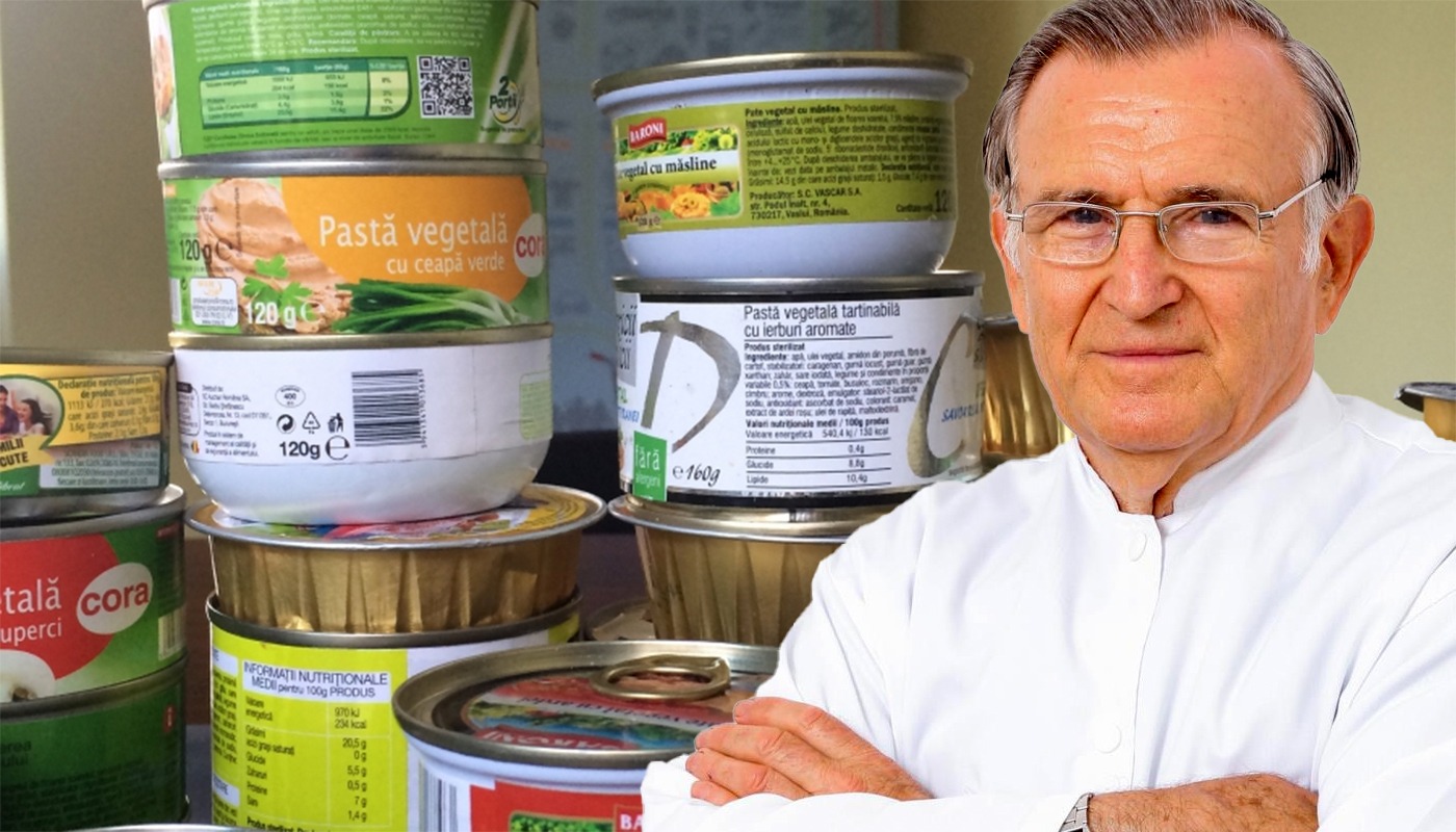 Care este singurul pate vegetal sănătos din comerț, potrivit dr. Virgiliu Stroescu