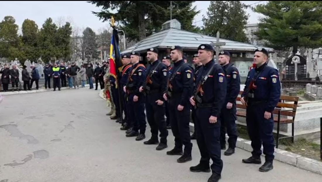 Alexandru Rățoi a fost înmormântat. SURSA: Captură video