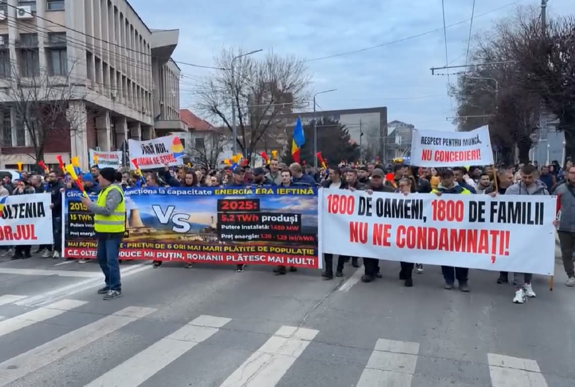 Minerii ajung la București. Nemulțumiri uriașe și protest în fața Guvernului