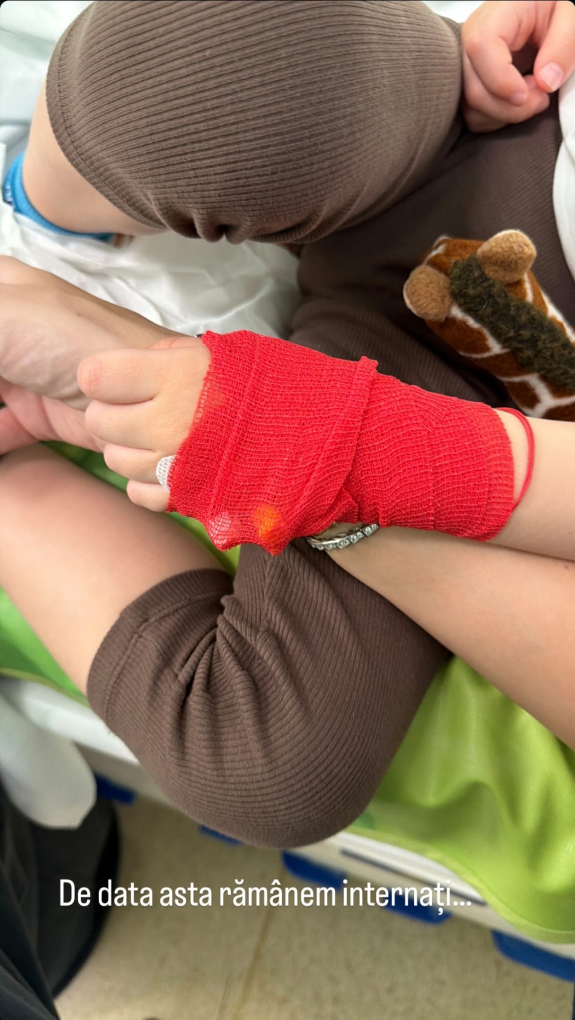 Tiago și Gabriela Oțil au fost internați în spital/ Sursa: Instagram