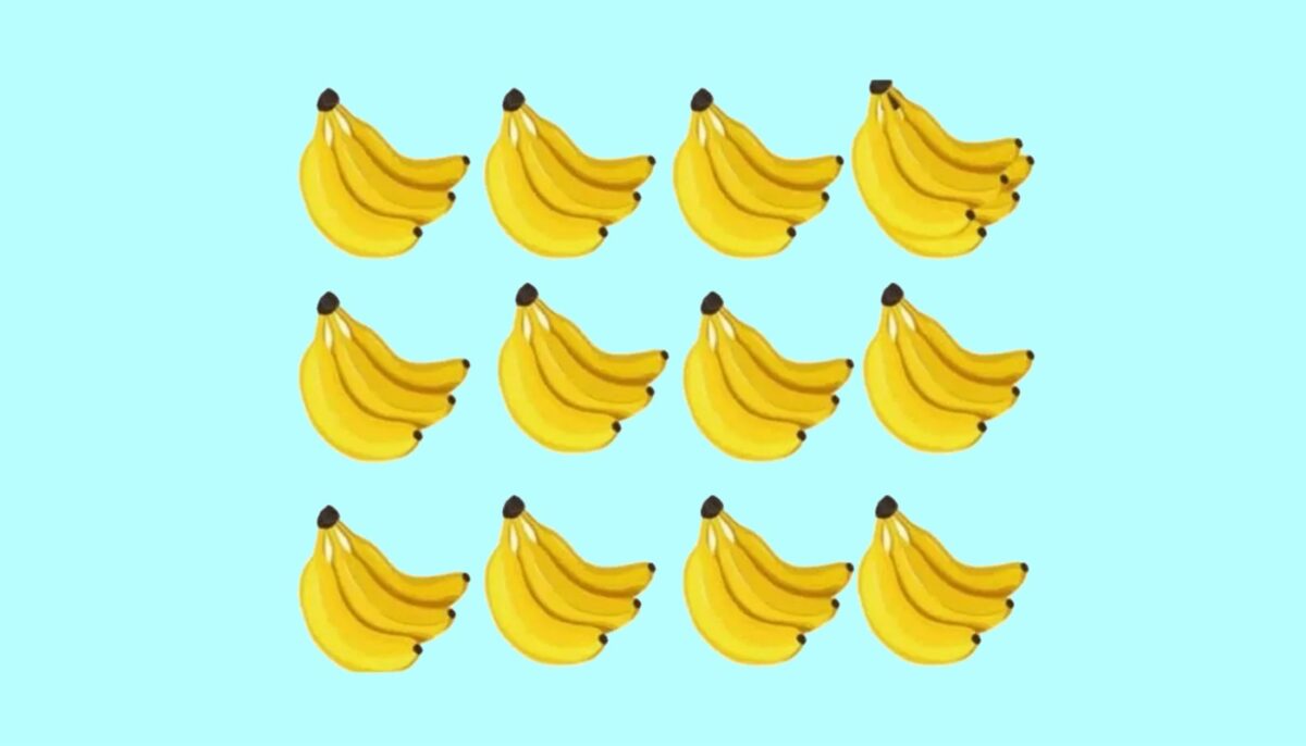 Test de perspicacitate | Câte banane sunt, de fapt, în această imagine?