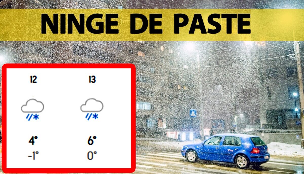 Imagine Stire Orașele din România în care sunt anunțate ninsori de Paște. Meteorologii Accuweather au modificat prognoza | 2review.ro