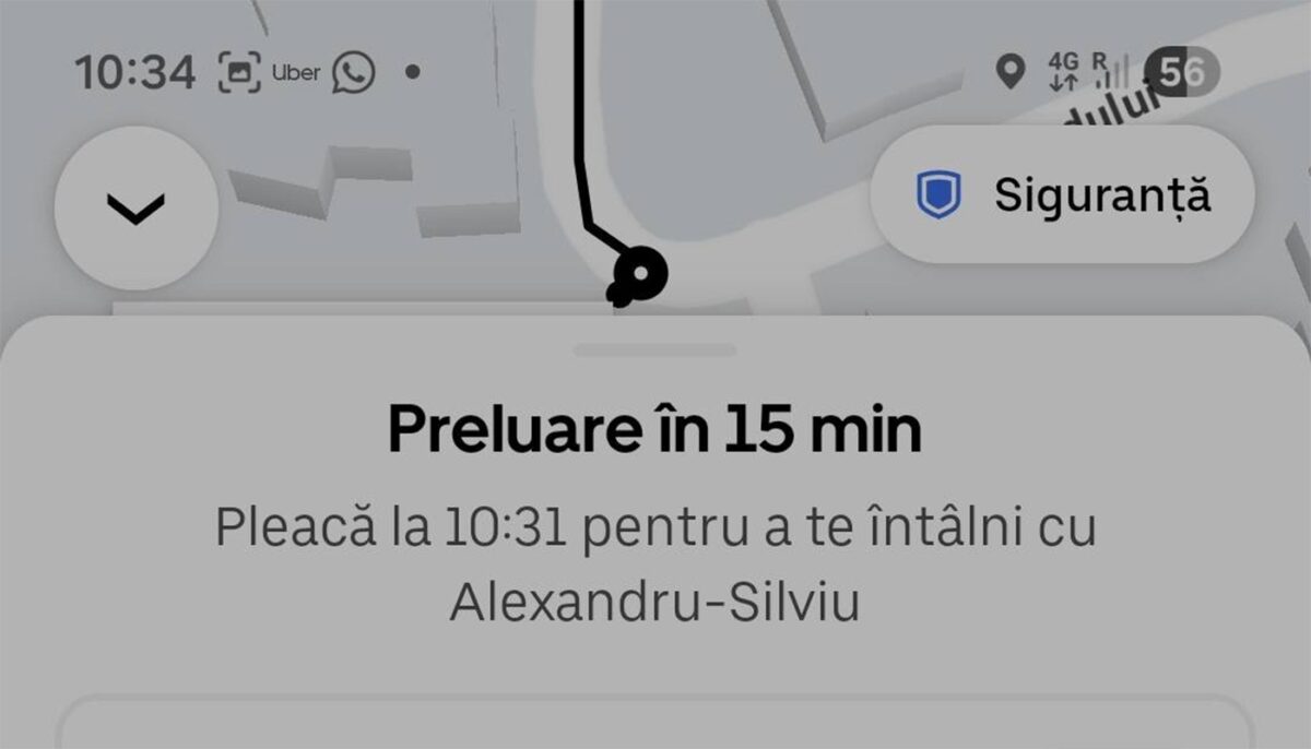 Imagine Stire Ce mesaj i-a trimis un șofer BOLT, supărat că s-a scumpit benzina, unui client care tocmai comandase o cursă | 2review.ro