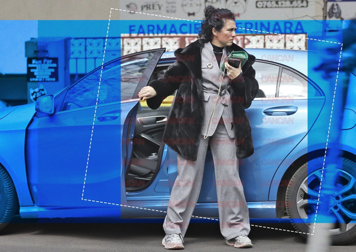 Doinița Oancea a coborât din Mercedes ca de pe podium! Detaliul care a atras imediat atenția