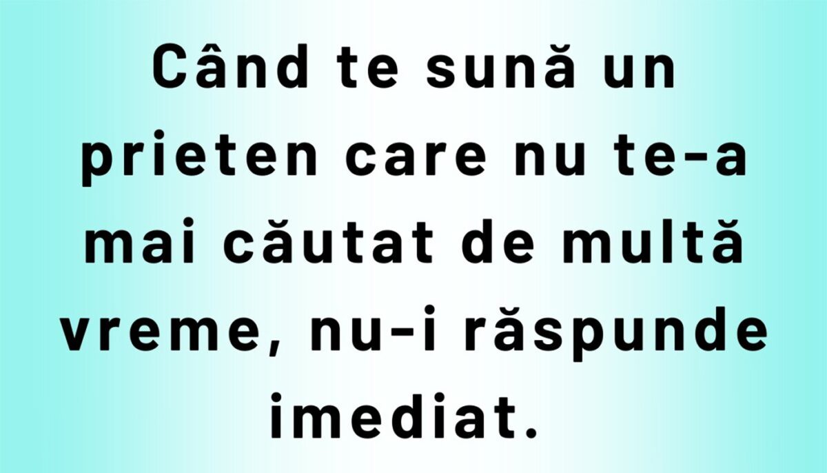 Imagine Stire BANC | Când te sună un prieten care nu te-a mai căutat de multă vreme | 2review.ro