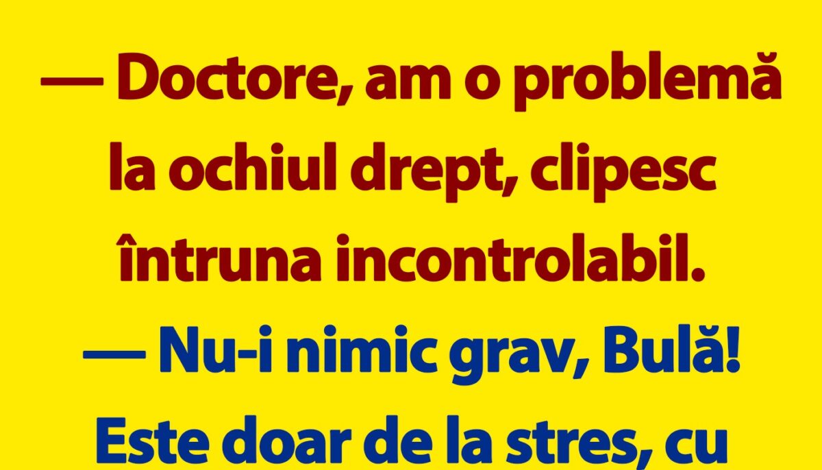 Imagine Stire BANC | Bulă și problema la ochiul drept | 2review.ro