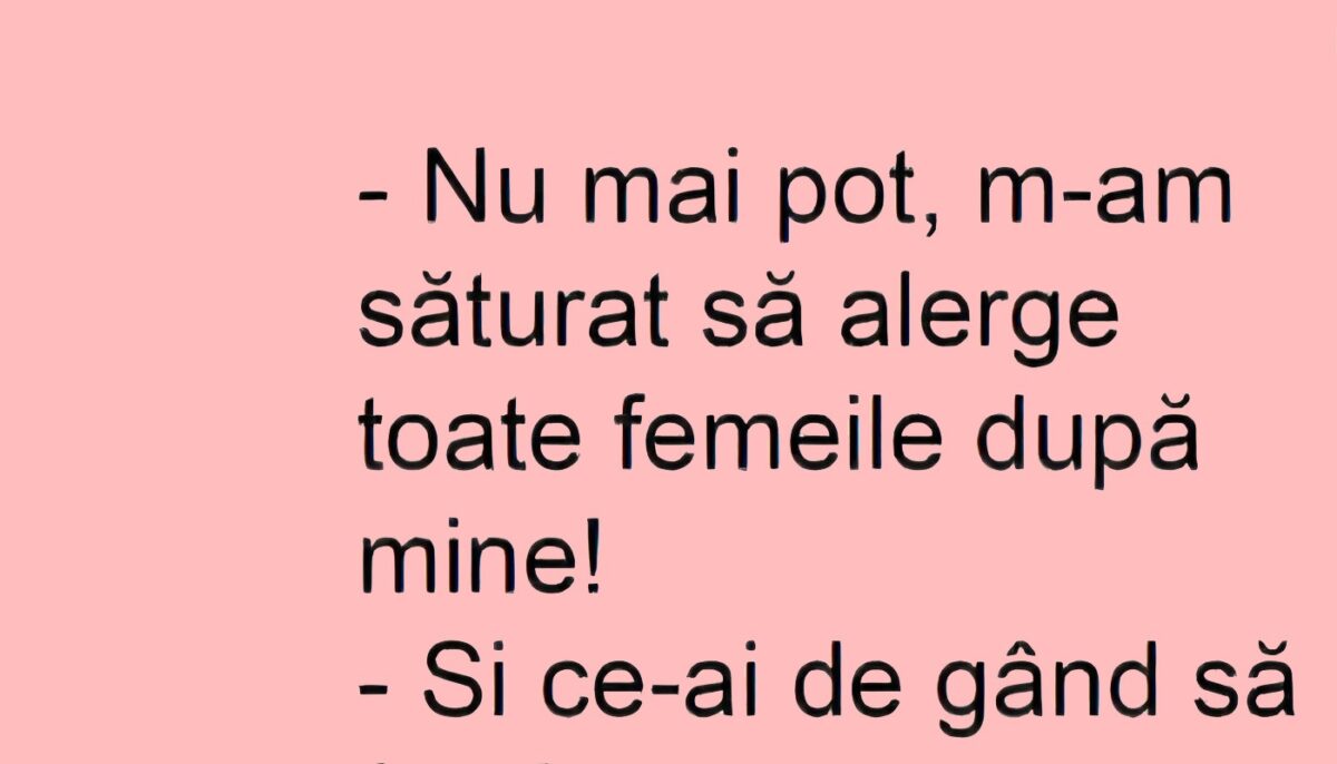 Imagine Stire BANC | „M-am săturat să alerge toate femeile după mine” | 2review.ro